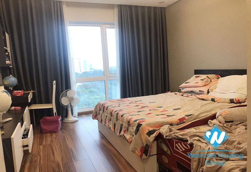 High floor fully furnished three bedroom apartment for rent in ciputra